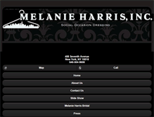 Tablet Screenshot of melanieharriscollection.com